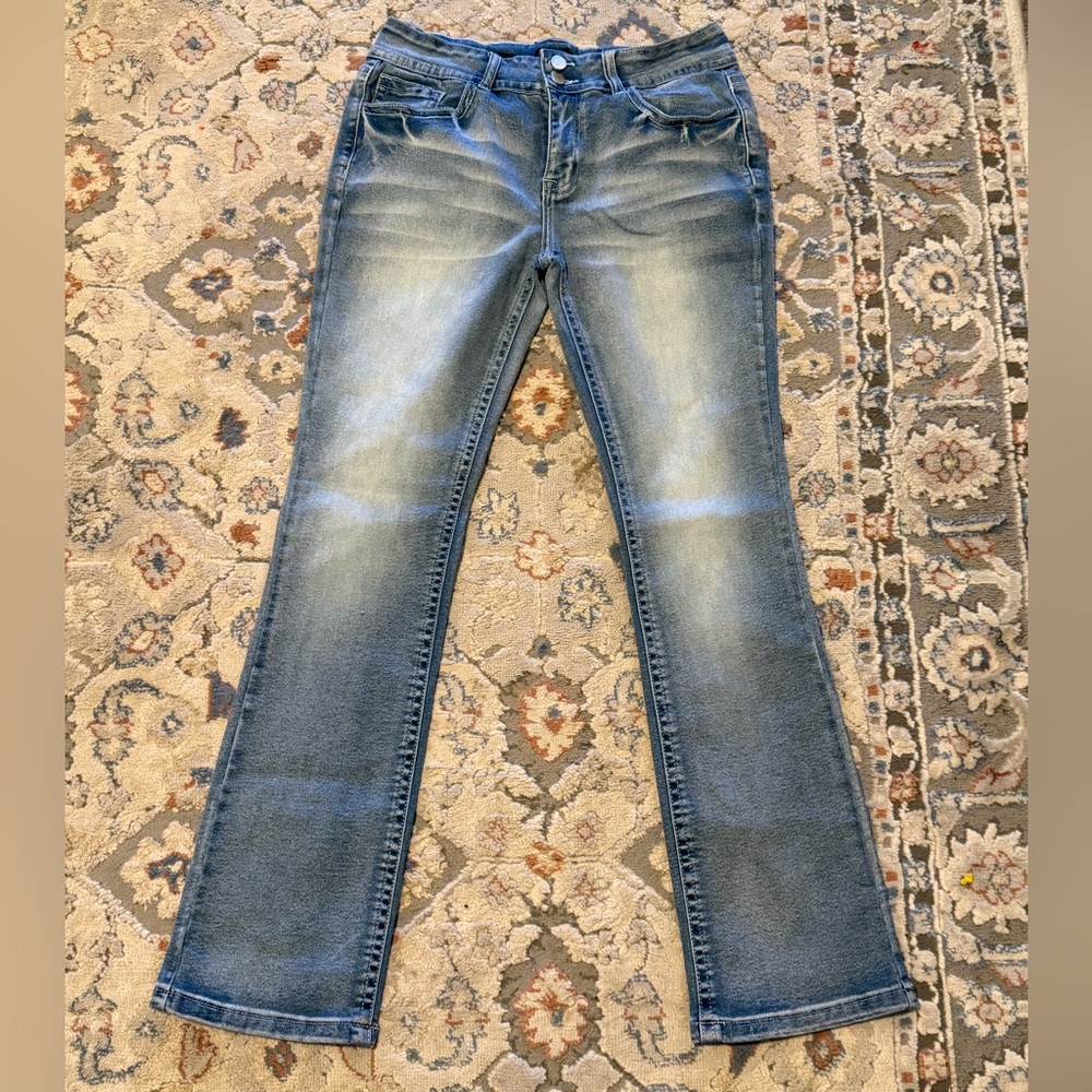 Maurices Light Blue Boot Cut Jeans